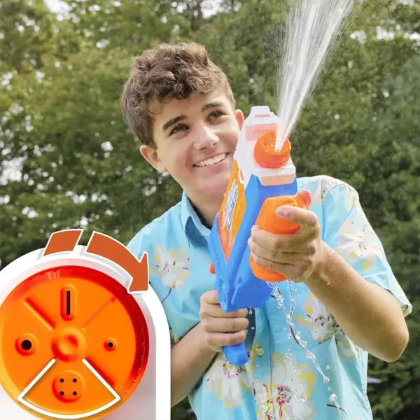 Nerf: Super Soaker Flip Fill pistola ad acqua con serbatoio da 887 ml - Hasbro immagine 5