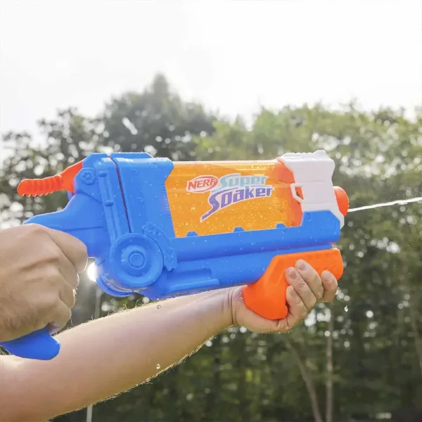 Nerf: Super Soaker Flip Fill pistola ad acqua con serbatoio da 887 ml - Hasbro immagine 6