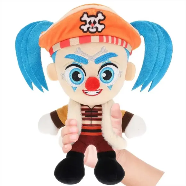 Netflix: One Piece - Peluche del personaggio Buggy 20cm immagine 3
