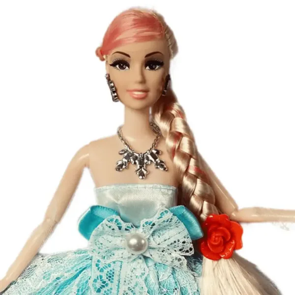 Nicky: Bambola principessa con borsa 30 cm in due varianti immagine 5