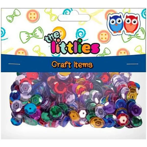 Paillettes colorate confezione 10 mm 13 gr immagine 1