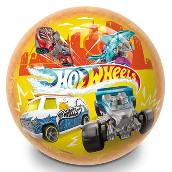 Palla di gomma Hot Wheels 14 cm - Mondo Toys immagine 2
