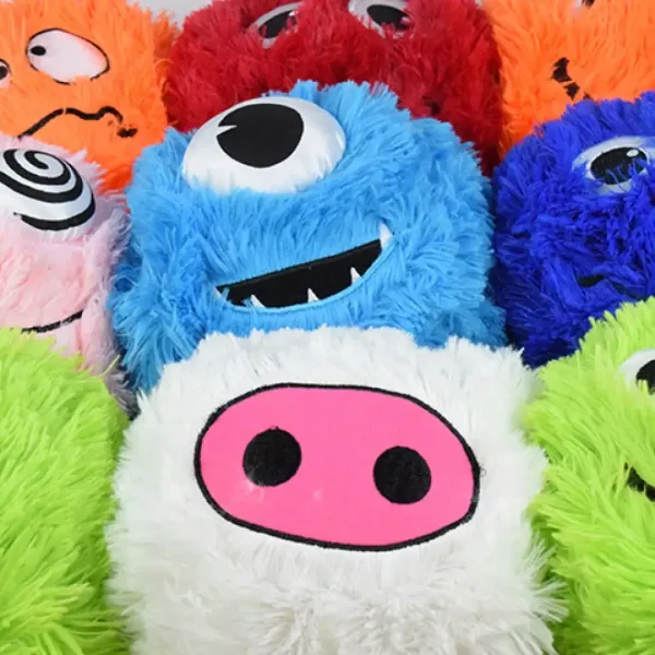 Palle di peluche Fuzzy Monsters in diverse varianti 23 cm immagine 6