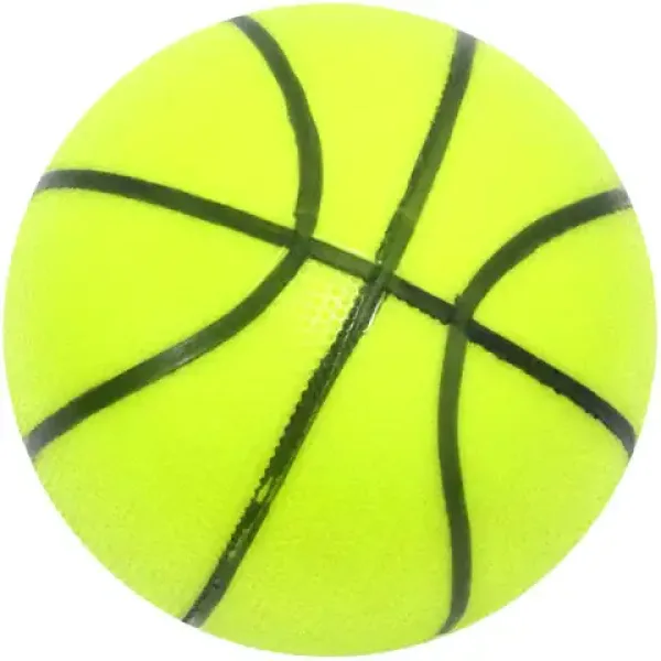 Pallone da basket in gomma 15 cm immagine 4