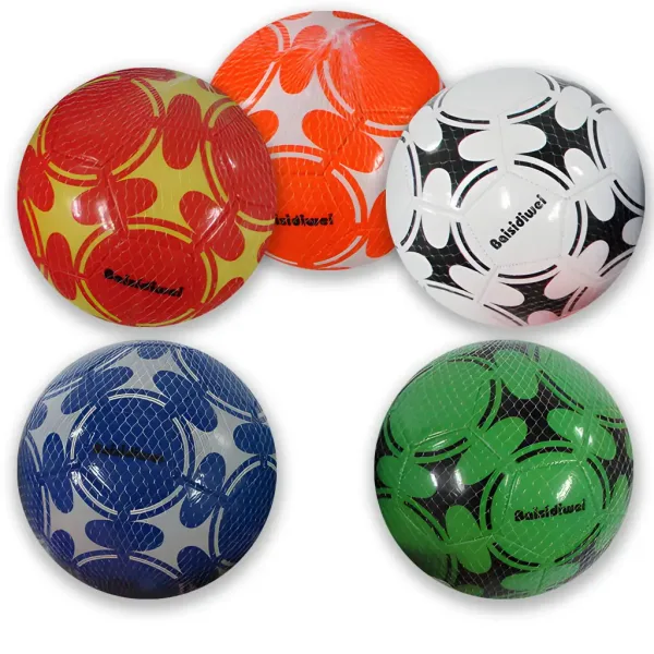 Pallone da calcio colorato con motivi in diverse varianti 23 cm 1 pezzo immagine 1