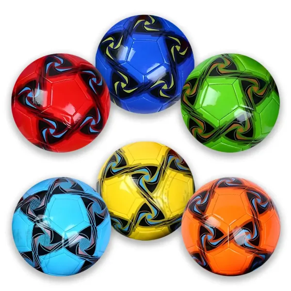 Pallone da calcio in similpelle Vortex in diversi colori 23 cm 1 pezzo immagine 1