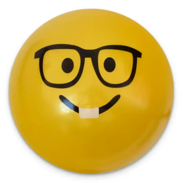 Pallone di gomma con motivo smiley in diverse varianti 23 cm immagine 9
