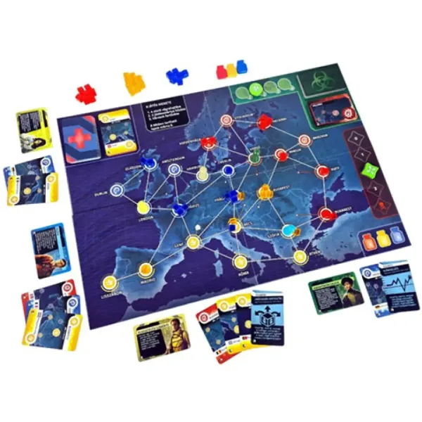 Pandemic: Zona Pericolosa - Europa gioco da tavolo immagine 3