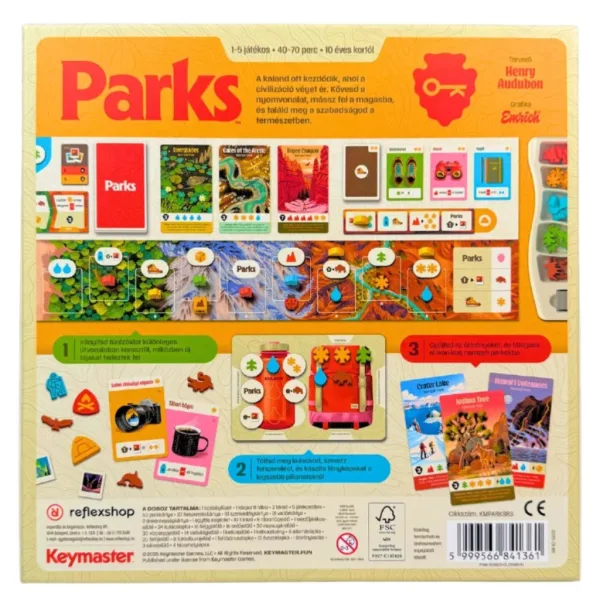 Parks: gioco da tavolo, 2ª edizione immagine 2