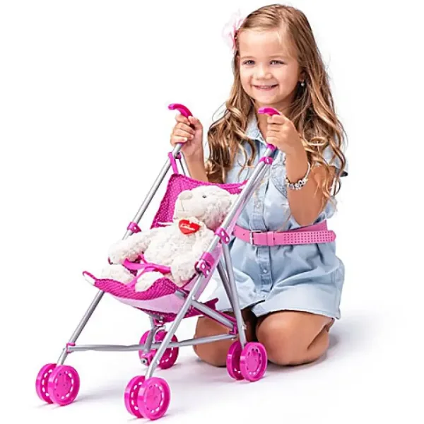 Passeggino pieghevole con unicorni immagine 2
