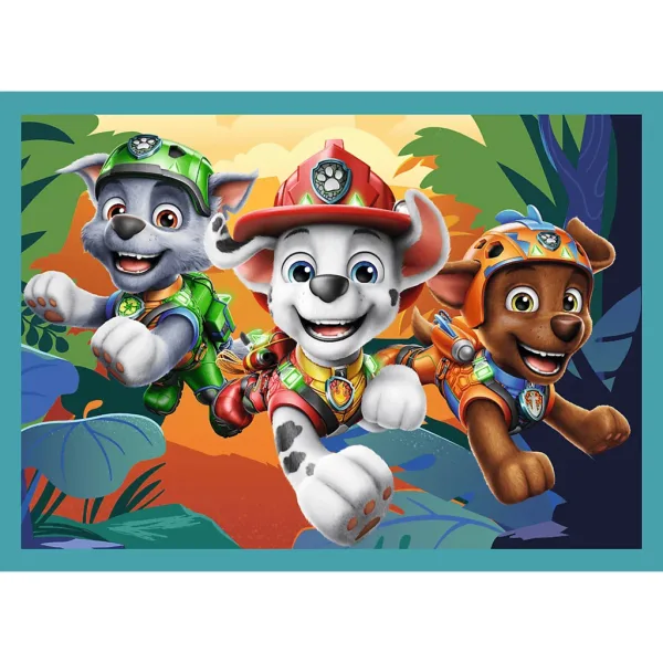 Paw Patrol - Avventure sullisola dei dinosauri: set di puzzle 4 in 1 - Trefl immagine 5