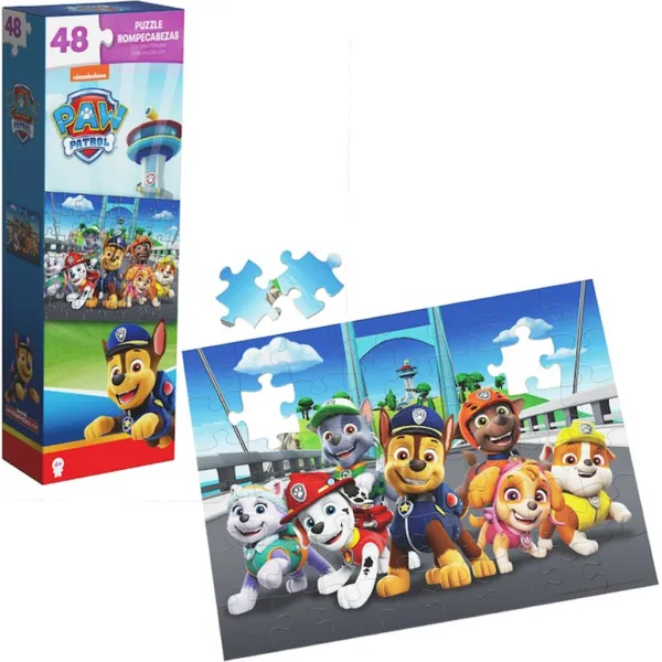 Paw Patrol - La squadra di salvataggio, puzzle da 48 pezzi - Spin Master immagine 2