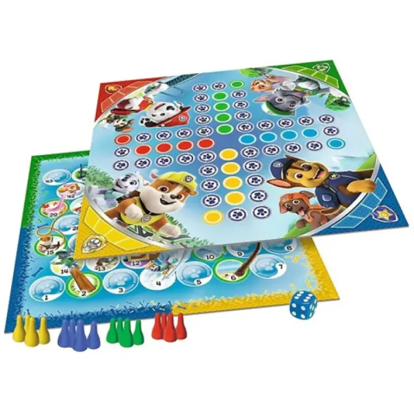 Paw Patrol 2 in 1 gioco da tavolo - Trefl immagine 2