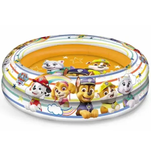 Paw Patrol: La squadra piscina a tre anelli 100cm - Mondo Toys immagine 2