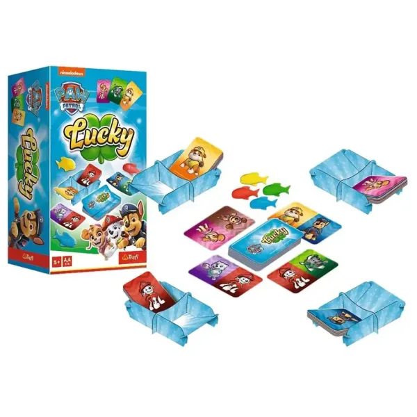 Paw Patrol: Lucky gioco di carte - Trefl immagine 2