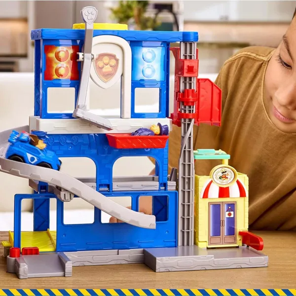 Paw Patrol: Search & Rescue Stazione di Polizia Playset - Spin Master immagine 5