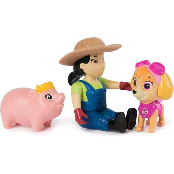 Paw Patrol: Set cucciolo Skye e Farmer Yumi - Spin Master immagine 3