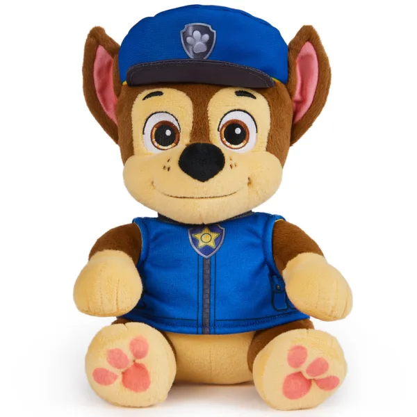 Paw Patrol: peluche di Chase da 25 cm con pigiama reversibile - Spin Master immagine 2
