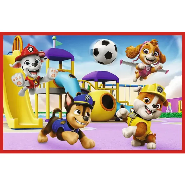Paw Patrol un giorno di gioco puzzle 2x24 pezzi - Trefl immagine 2