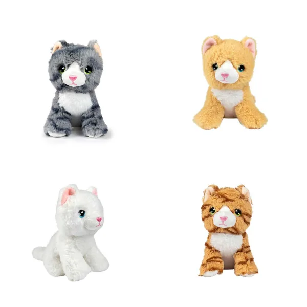 Peluche gattino carino 15 cm, in varie versioni, 1 pezzo immagine 2