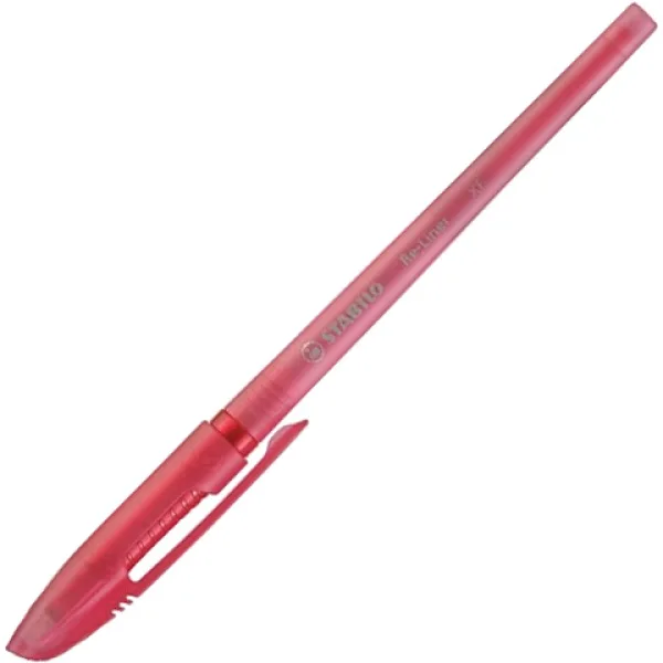 Penna a sfera Stabilo Re-Liner XF colore rosso 0,5 mm immagine 1