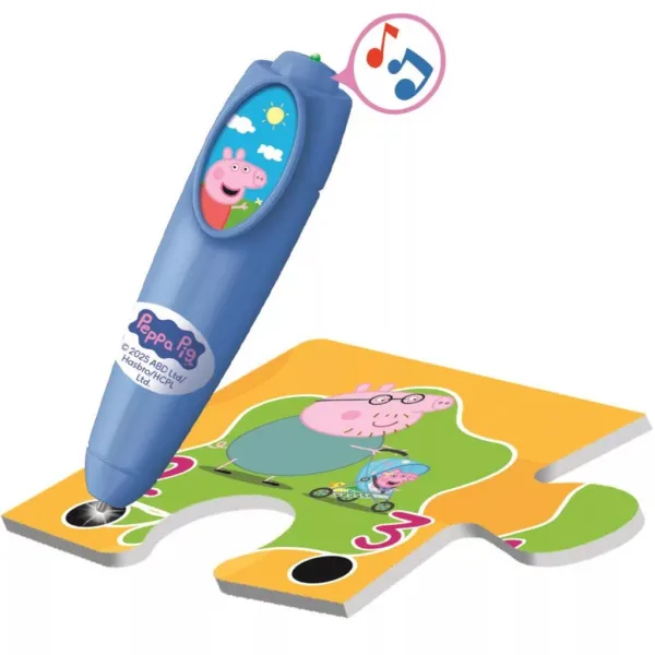 Peppa Pig - Puzzle da pavimento interattivo 24 pezzi - Clementoni immagine 4
