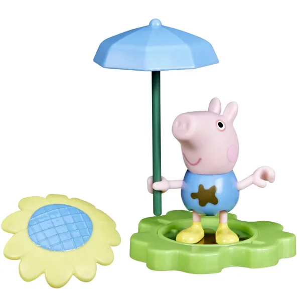 Peppa Pig: Amici delle pozzanghere di fango - Personaggio giocattolo di George - Hasbro immagine 2