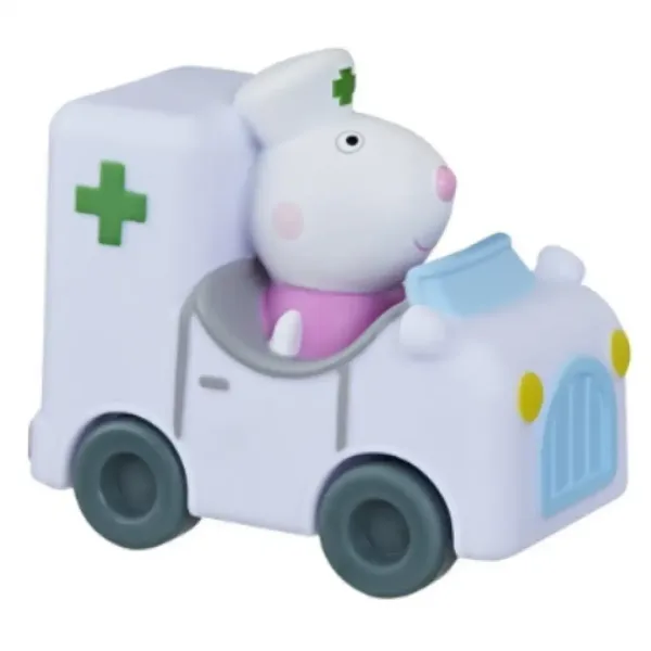 Peppa Pig Piccolo Buggy: Suzy Pecora con ambulanza - Hasbro immagine 1
