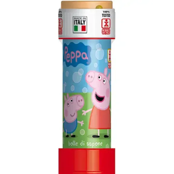 Peppa Pig bolle di sapone 60ml immagine 2