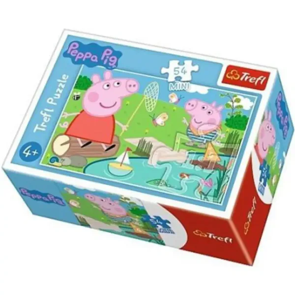 Peppa Pig i giorni più belli mini puzzle da 54 pezzi, 4 tipi - Trefl immagine 2