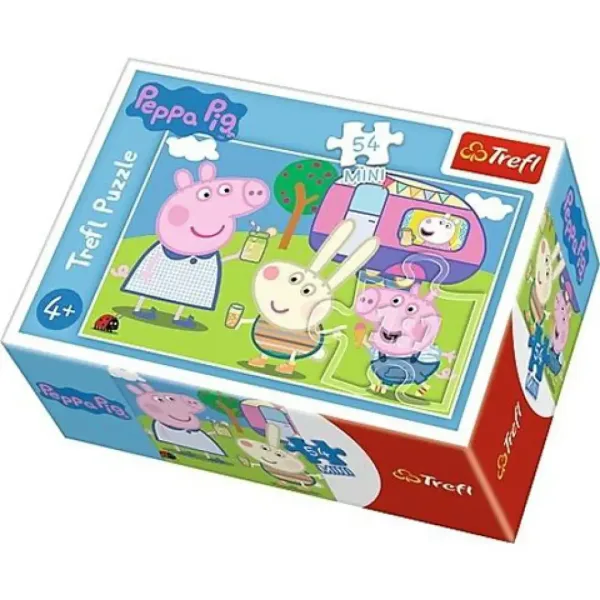 Peppa Pig i giorni più belli mini puzzle da 54 pezzi, 4 tipi - Trefl immagine 4