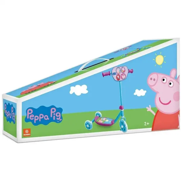 Peppa Pig monopattino a tre ruote - Mondo Toys immagine 2