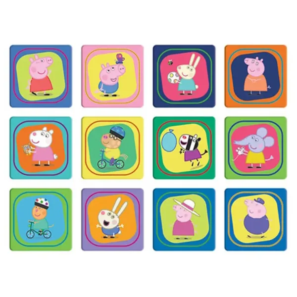Peppa Pig puzzle e gioco di memoria 2 in 1 - Trefl immagine 4