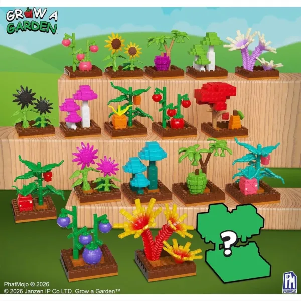 PhatMojo Grow a Garden minifigurina a sorpresa con codice DLC immagine 4