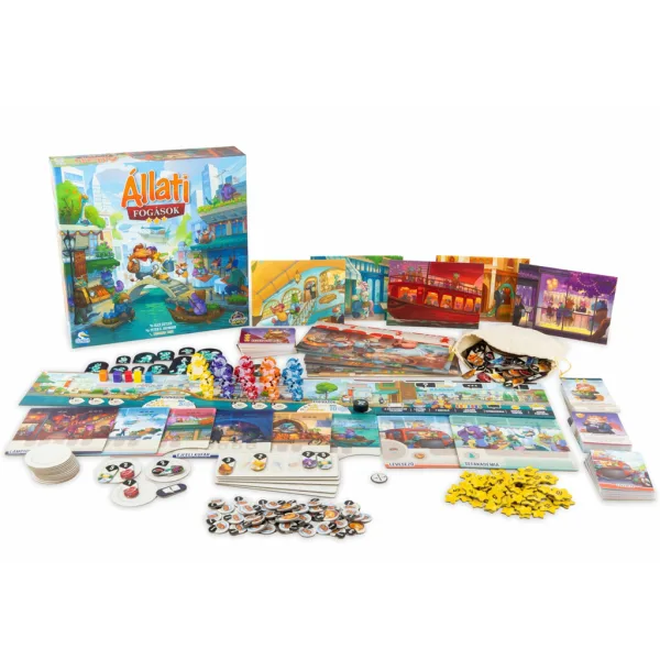 Piatti animali gioco da tavolo immagine 2