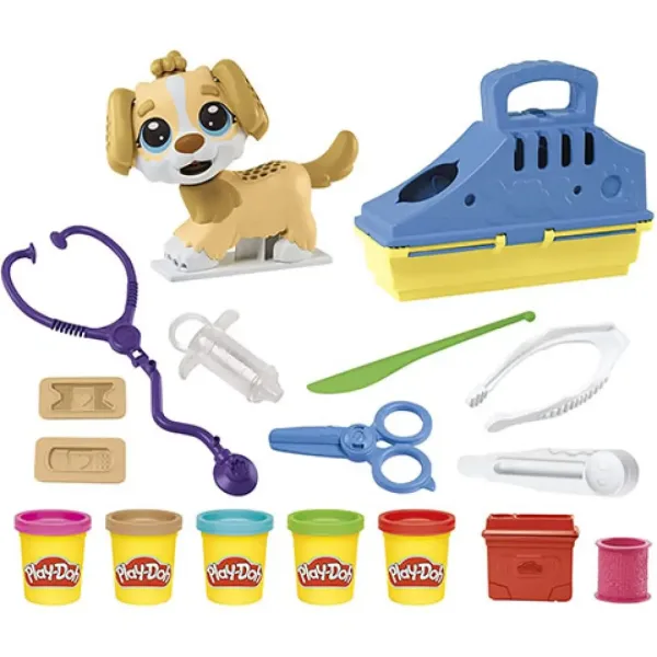 Play-Doh Care n Carry Vet set di pasta modellabile - Hasbro immagine 2