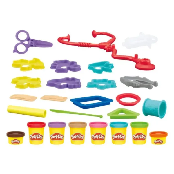 Play-Doh: Crea e cura set veterinario in pasta modellabile - Hasbro immagine 2