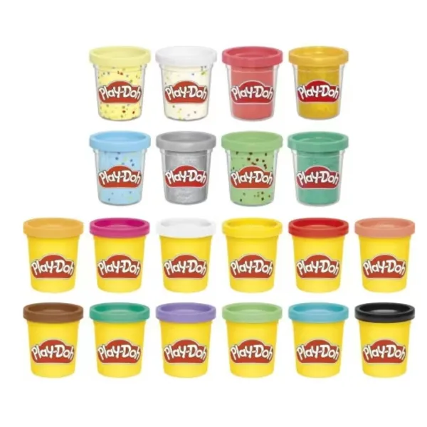 Play-Doh: Create & Celebrate set da 20 pezzi di pasta da modellare - Hasbro immagine 2