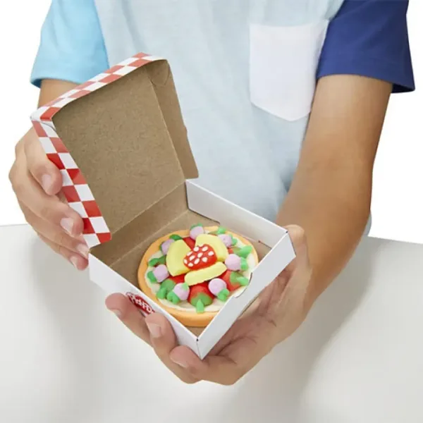 Play-Doh: Creazioni in cucina set per fare la pizza con accessori 284g - Hasbro immagine 3