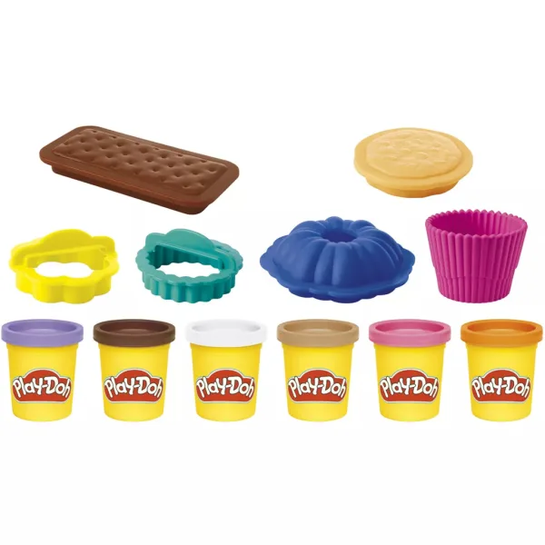 Play-Doh: Forme di cibo - Set da gioco Pasticceria - Hasbro immagine 2