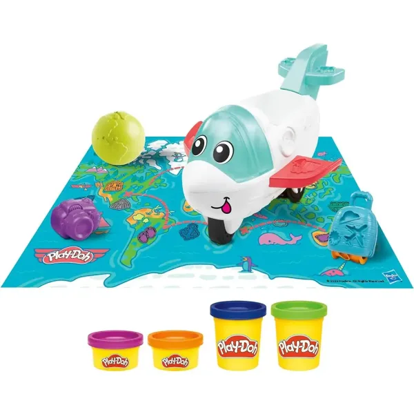 Play-Doh: Set di esplorazione aereo per principianti - Hasbro immagine 2