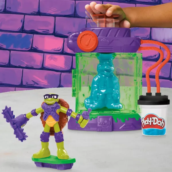 Play-Doh: Set di gioco stazione di mutazione Tartarughe Ninja - Hasbro immagine 3