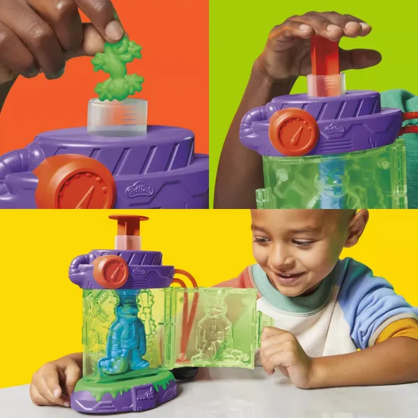 Play-Doh: Set di gioco stazione di mutazione Tartarughe Ninja - Hasbro immagine 4