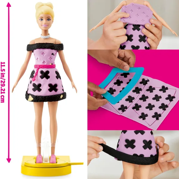 Play-Doh: Set di pasta modellabile sfilata di moda Barbie - Hasbro immagine 3