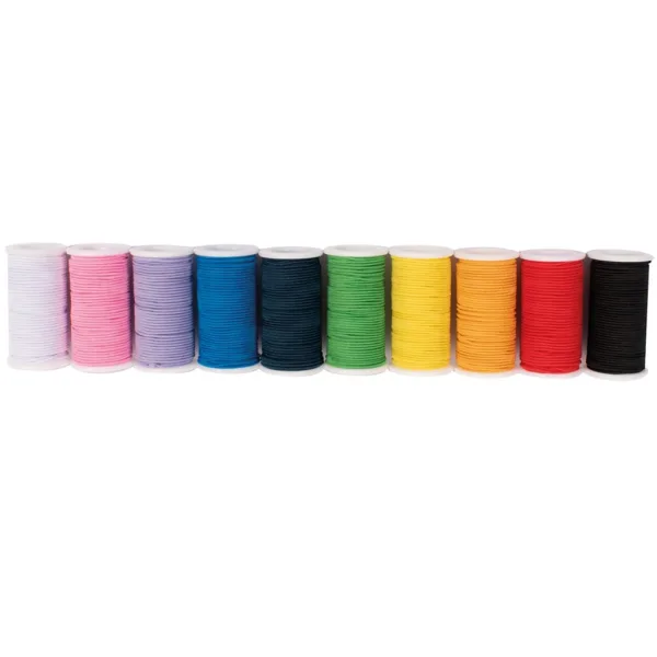 PlayBox: Cordoncini elastici colorati 10 x 5 m, 1 mm immagine 1