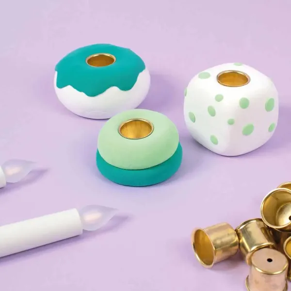 PlayBox: Fissacandele in rame diametro 21mm confezione da 25 pezzi immagine 3
