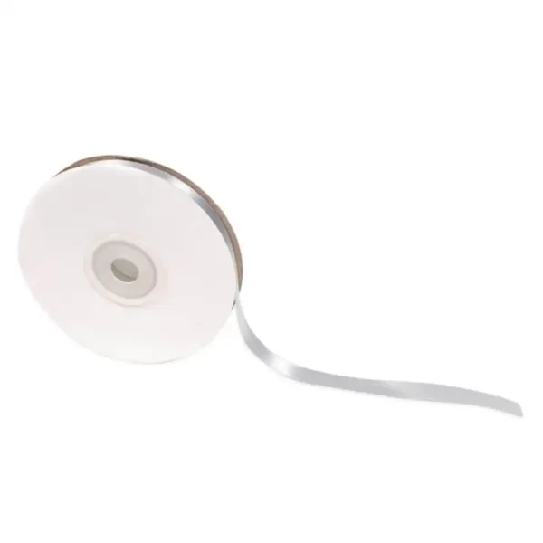 PlayBox: Nastro di raso color argento 10mm 30m immagine 1