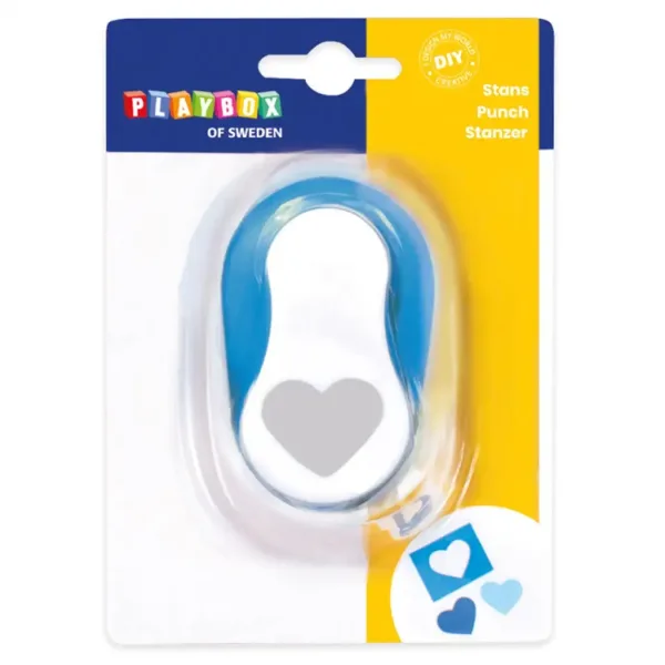 PlayBox: Perforatore a forma di cuore 2,5 cm immagine 1