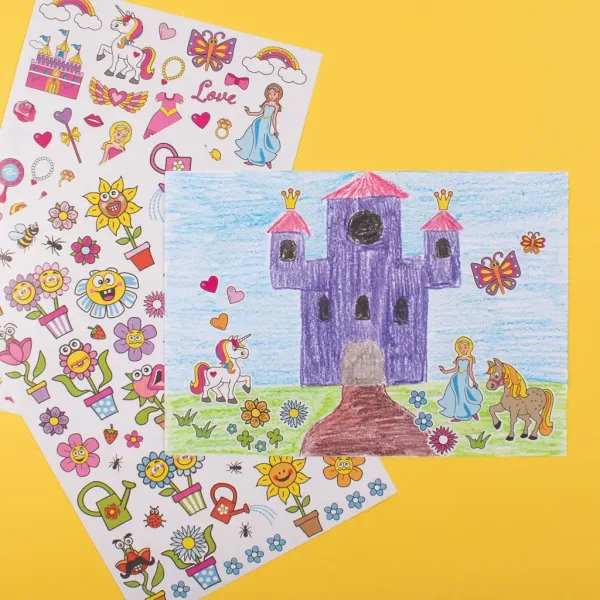 PlayBox: Principesse set mega adesivi da 500 pezzi immagine 3