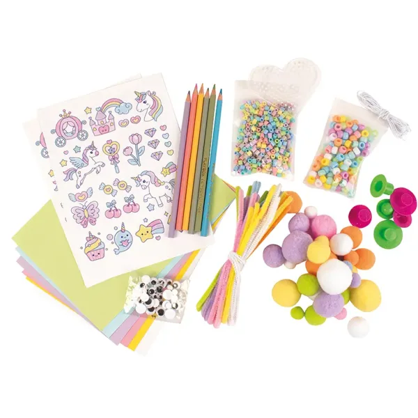PlayBox: Set creativo di artigianato dai colori pastello immagine 2